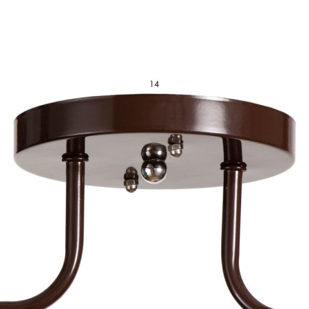 Chandelier 1341003/2BR E27 15W brown Bayerlux-3