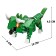 Designer Dinobot "Leader Tyrannosaurus", 6 species, mix
