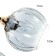 Svetogor chandelier "Light" 6x60W E27 Black 64x64x21cm