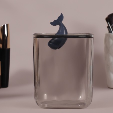 Animals organizer for storage, with a lid, 9 × 9 × 13.5 cm, in a cardboard box, a mix of mix-4