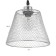 Lamp Bayerlux "Fish" E27 40W chrome 20x20x16-116cm