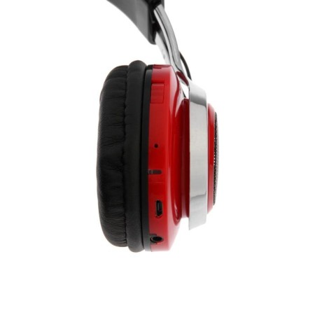 Luazon RX-1 headphones, wireless, invoices, BT 4.2, 250 mAh, LED, FM, Microsd, Reds-8