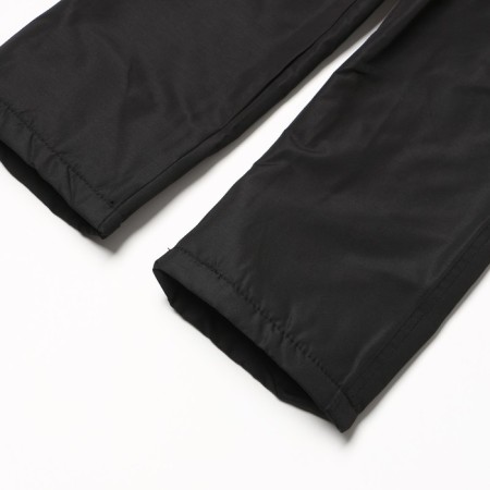 Semi -combines insulated for girls, black color, height 116 cm-4
