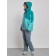 Ski costume female winter, size 58, dark green color
