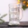 New Year! Glass glass beer "New Year's mood" 500 ml