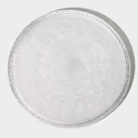 Glass Serving dish with the “NUUK” side, D = 32 cm-1