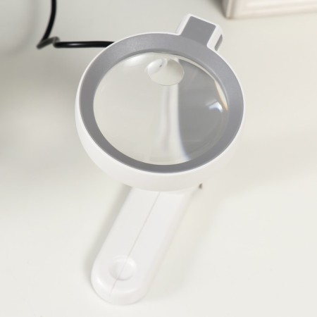 Lupa-lupa x5 x11 for LEDX18 creativity from 3AA+ usb lens d = 2 cm and 7.5 cm 11x9x22.8 cm-4