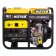 Diesel generator Huter LDG 5000LX, 220 V, 3.3 kW, synchronous, 14 l, 8 l/s, 0.375 l/h/h
