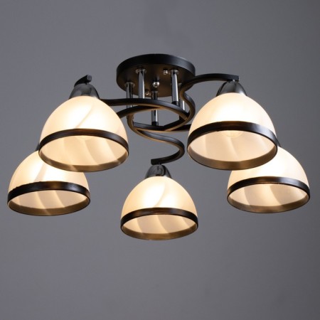 ARISA chandelier 5he27 40W Black 56x56x22 cm Bayerlux-1