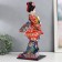 Collector doll "Geisha in a silk kimono with fan" 40 cm