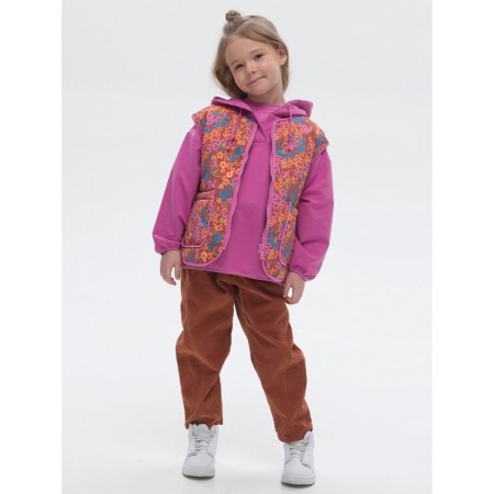 Vit for girls, height 104 cm, chocolate color-1