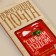 Wooden carved “New Year's Post” envelope, mailbox, 16.5 x 8 cm, New Year