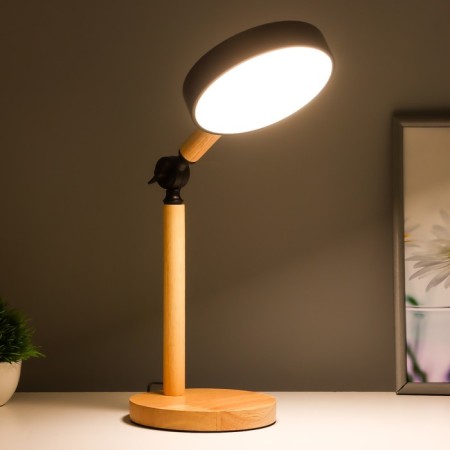 Piatti table lamp LED 5W 4000K USB black 15x25x45cm Risalux-1
