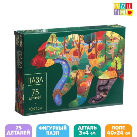 Figure puzzle "The owner of the forest"