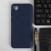 PERO cover for Samsung A03 Core, silicone, blue
