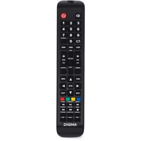 TV DIGMA DM-LED43MBB21, 43 ", 1920x1080, DVB-T/T2/C/S2, HDMI 3, USB 2-7