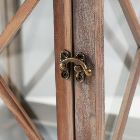 Climber tree "Lantern - shutters" aged set 2 pcs 25x25x41 16x16x27 cm-2
