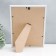 Photo frame plastic "Mira" 20x30 cm black (plastic screen)