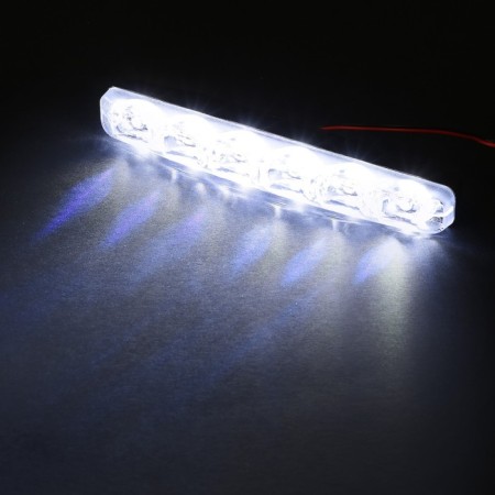 SkyWay's daily running lights, 12 V, 6 diodes, 6 watts, 155x35x20 mm, set 2 pcs-1
