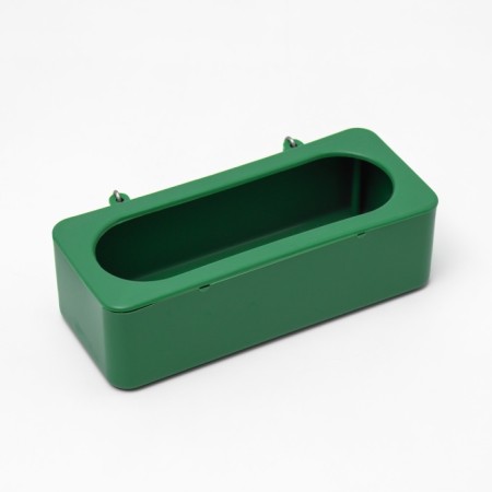 Bird feeder internal matte 15 x 6.5 x 4.5 cm, green-3
