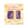 Candle in the cake jubilee "line" (set 2 in 1), number 40, purple metallic, 6.5 cm