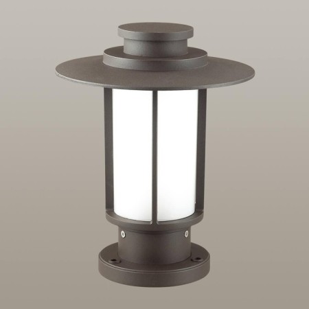 Street lamp for MITO, 1x18W, E27, IP54, brown color-1