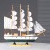 Souvenir medium "Mortan" ship, white, 33x31x5 cm