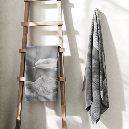 Tmachry Ethel Torus "Snake", 50x90 cm, 100% cotton, 420 g/m2-1