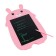 A tablet for drawing and notes Luazon "Bunny", 9 ", blocking function, pink