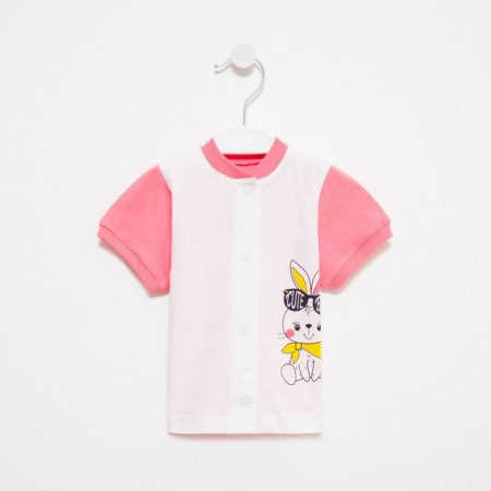 Nursery blouse, pink color, height 80