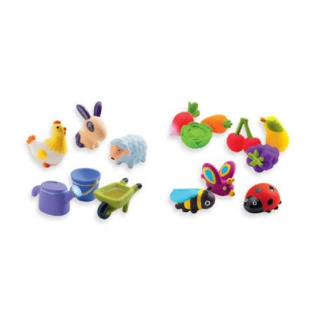 Tactile lotto "Farm", color mix-2