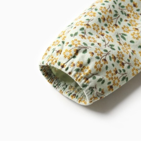 Платье для девочки MINAKU: Cotton collection цвет фисташковый, р-р 110-7