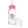 A bottle of feeding glass “I love delicious”, classic throat, medium stream, 180 ml., From 3 months.