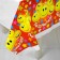 The single tablecloth "Congratulations", Smiles, Red, 180*137 cm