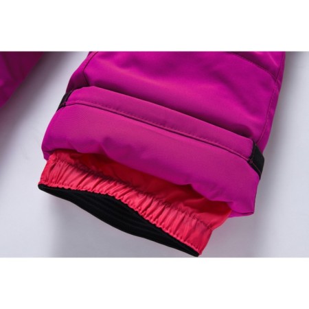 Ski suit for girls for, height 140 cm, raspberry color-18