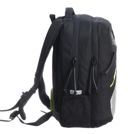 Youth backpack 39 x 26 x 19 cm, Grizzly, ergonomic back, laptop department, black-3