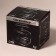 Organizer for storing cotton sticks, with a lid, 9 × 7 × 10 cm, in a cardboard box, the color is transparent