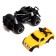 Radio -controlled jeep "pickup", works from batteries, yellow color