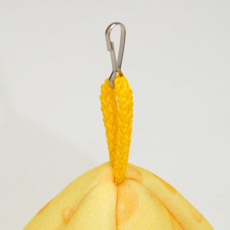 Suspended house-pyramid "cheese", 14 x 14 x 14 cm-5