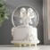 Souvenir Polystone Water Ball Music "Snow White Angels" is spinning a mix 15.5x10x10 cm