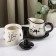 Set Serving shares "Spring Evening", 2 subjects: milkman 270 ml, sugar tower 310 ml