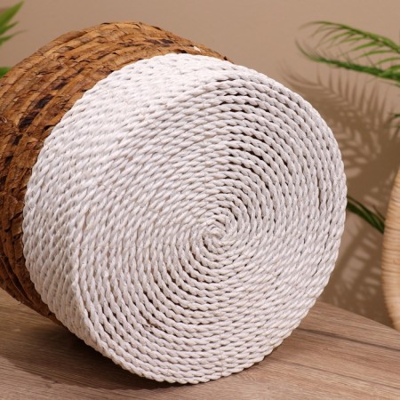 Wicker basket 25x25x20 cm-6