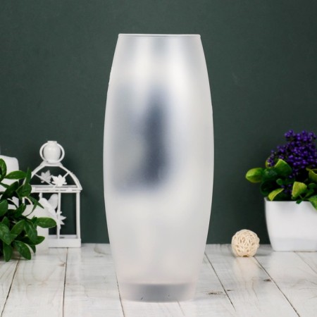 Vase Glass "Cat" 5, D-7.5cm 10x26 cm, V = 1.7l-1