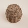 Sima Home straw's manual weaving, 15.5x15.5x12.5cm, round