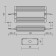 Technical PSL008-400W-48V-IP67 Power Supply Magnetic, 235x120x45 mm, 400W, silver color, silver power supply