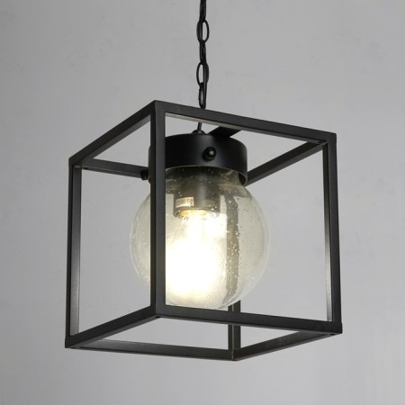 Sadovo-park lamp Feron PL715, IP44, E27, 60 W, 250x250x890 mm, black color-5