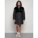 Winter jacket female, size 50, black color