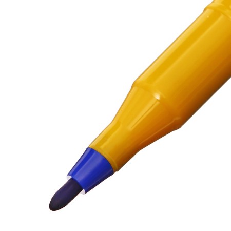 Permanent marker for fabric, laundry 1-2 mm Luxor "Laundry", bullet, blue-2