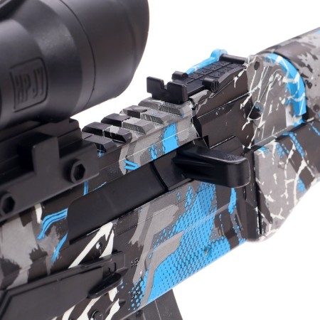AK-47 automatic machine, works from the battery-11