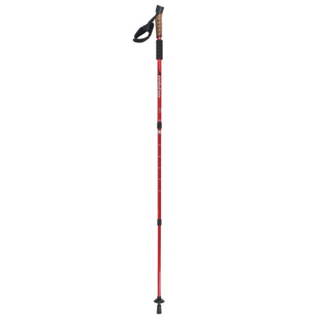 Scandinavian walking ONLYTOP, telescopic, 3 sections, up to 135 cm, 2 pcs., Mix color-7